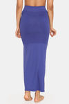 Zivame All Day Flared Mermaid Saree Shapewear - Blue — thumbnail 4